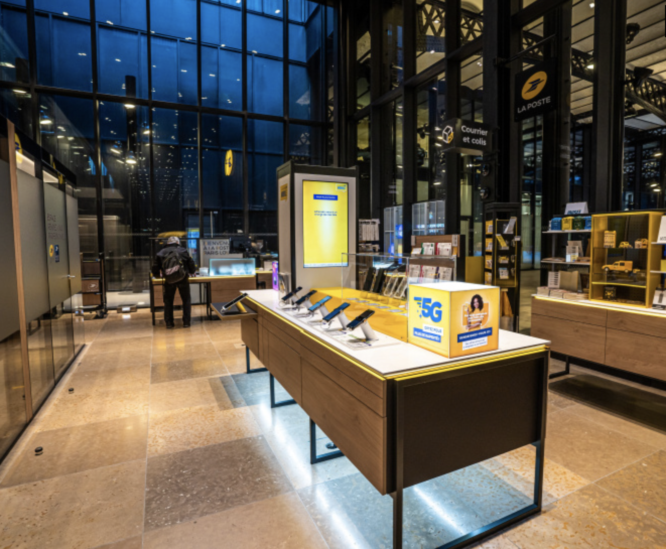 bureaux laposte design luxe