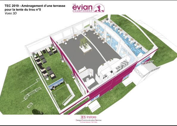 plan du batiment architecture d'interieur de l'event evian